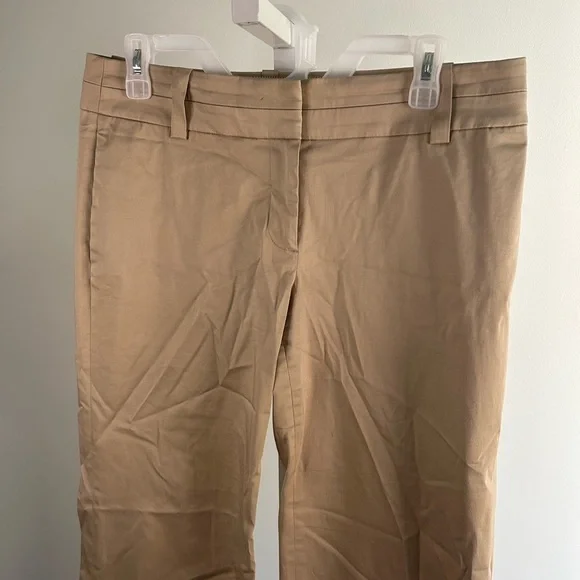J. Crew Favorite Fit Tan Trouser Pants - Picture 2 of 5